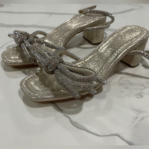 Loeffler Randall Mikel Bow Sandal Heel women’s - Picture 3 of 6